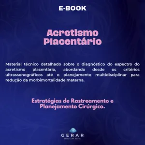 Capa do e-book Acretismo Placentário